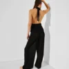 PLISSÉ BEACH PANTS