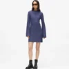 Plissiertes Strickkleid Plissiertes Strickkleid