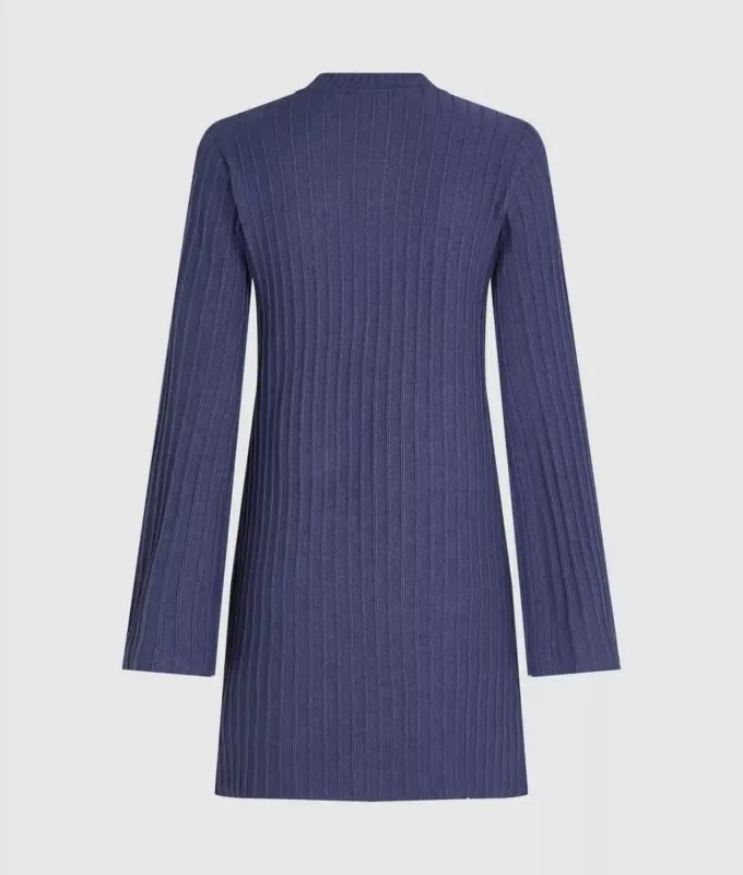 Plissiertes Strickkleid Plissiertes Strickkleid