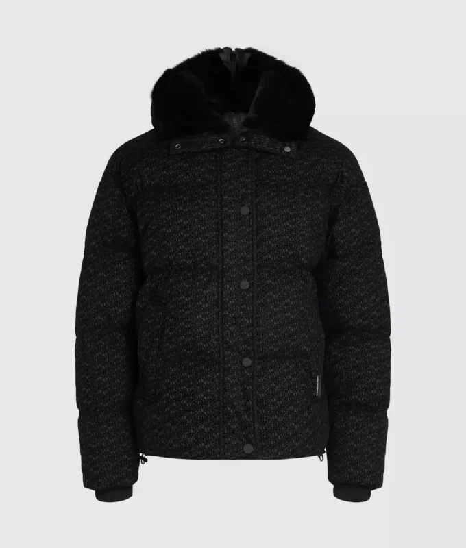 Pufferjacke mit Allover-Print Pufferjacke mit Allover-Print