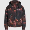 Pufferjacke mit Allover-Print Pufferjacke mit Allover-Print