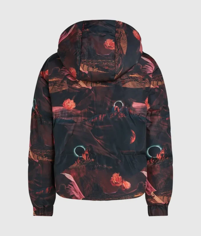 Pufferjacke mit Allover-Print Pufferjacke mit Allover-Print