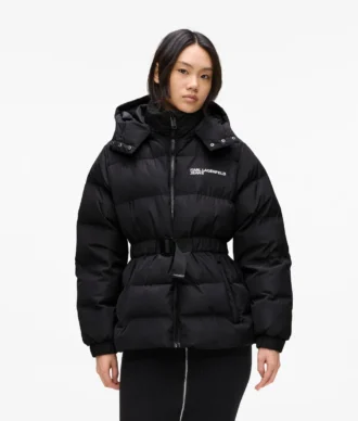 PUFFERJACKE MIT GÜRTEL PUFFERJACKE MIT GÜRTEL