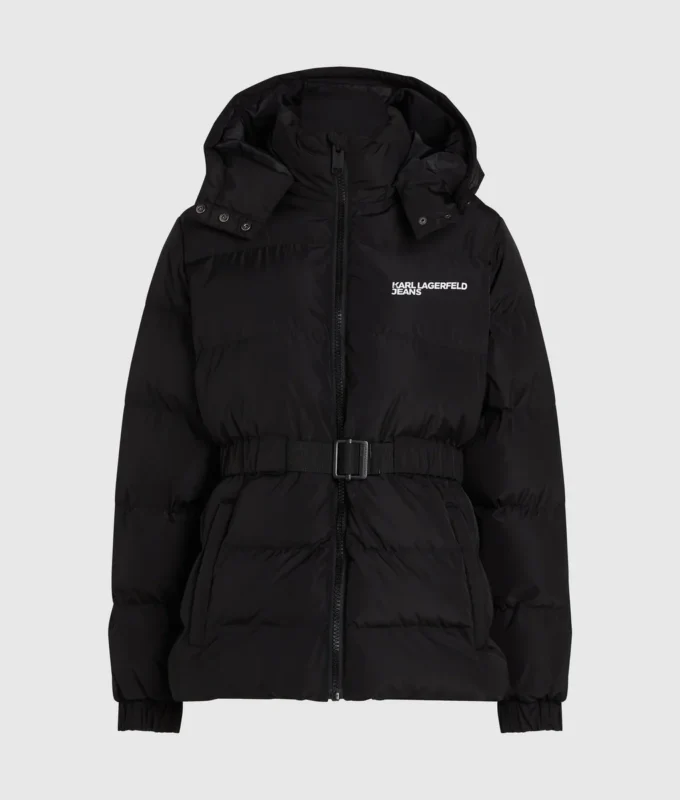 PUFFERJACKE MIT GÜRTEL PUFFERJACKE MIT GÜRTEL