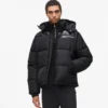 Pufferjacke mit Logo