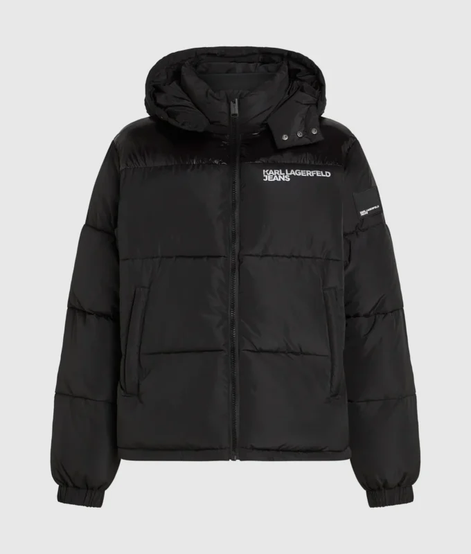 Pufferjacke mit Logo