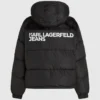 Pufferjacke mit Logo