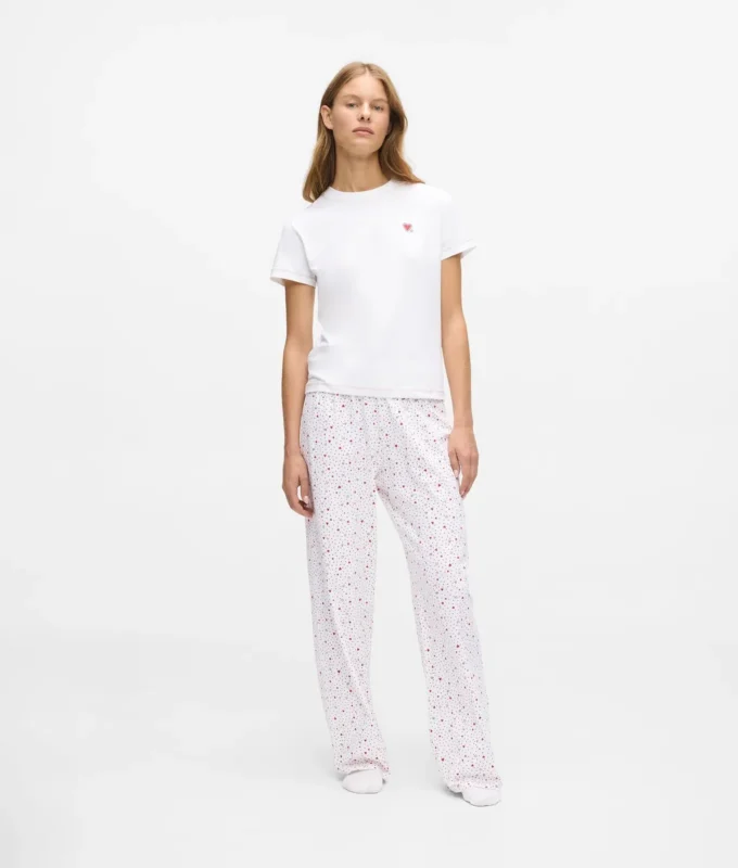 Pyjama-Set mit Herzprint Pyjama-Set mit Herzprint