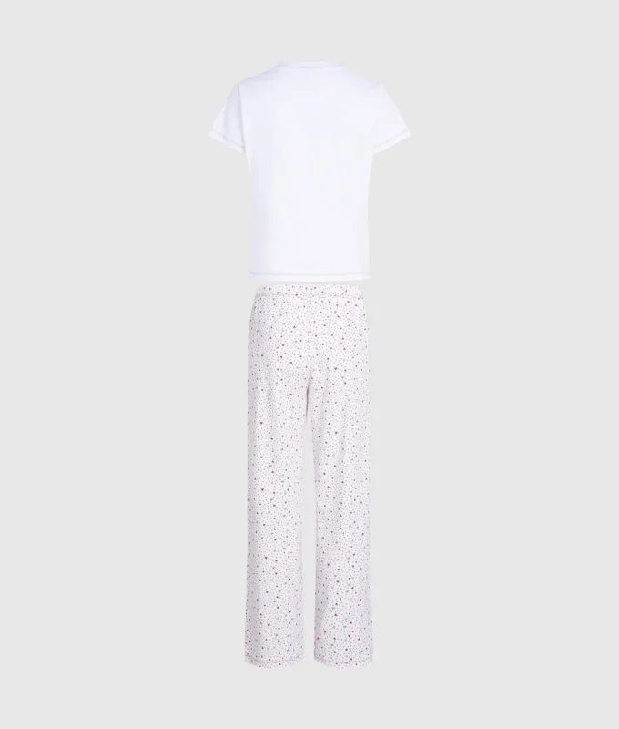 Pyjama-Set mit Herzprint Pyjama-Set mit Herzprint