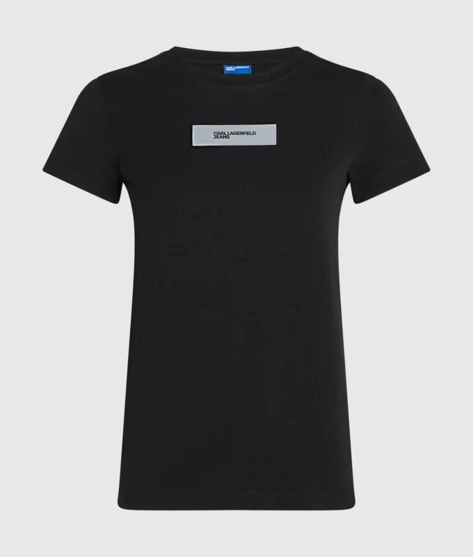 Reflektierendes Logo-T-Shirt Reflektierendes Logo-T-Shirt