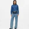 Relaxed-Fit-Jeans mit Farbblock Relaxed-Fit-Jeans mit Farbblock