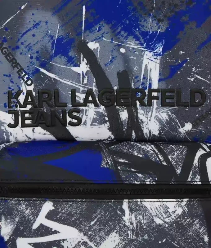 Rucksack mit Graffiti-Print Rucksack mit Graffiti-Print