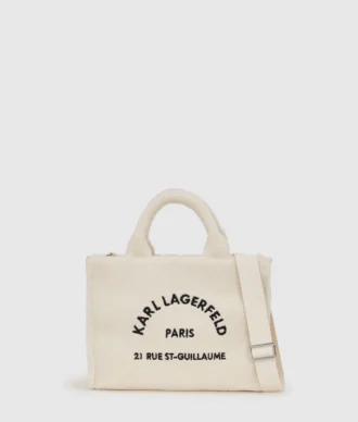 Rue St-Guillaume Tote Bag aus Kunstfell Rue St-Guillaume Tote Bag aus Kunstfell