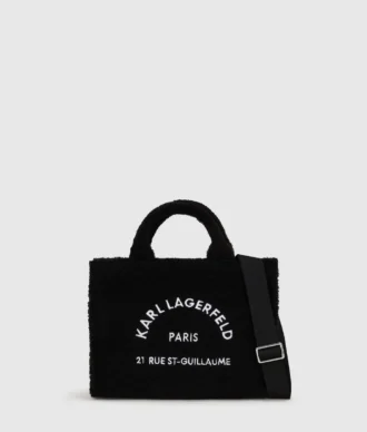 Rue St-Guillaume Tote Bag aus Kunstfell Rue St-Guillaume Tote Bag aus Kunstfell