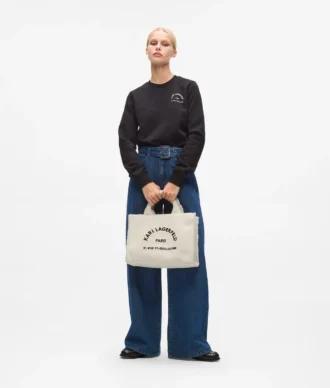 Rue St-Guillaume Tote Bag aus Kunstfell Rue St-Guillaume Tote Bag aus Kunstfell