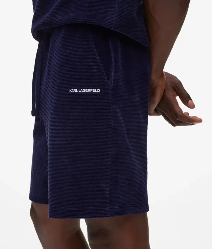 Samtige Pyjamashorts Samtige Pyjamashorts