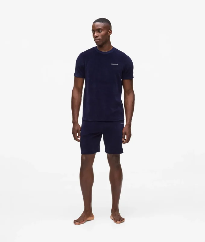 Samtiges Pyjama-T-Shirt
