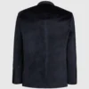 Samtjacke mit hohem Stehkragen Samtjacke mit hohem Stehkragen