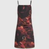 Satin-Kleid mit Allover-Print Satin-Kleid mit Allover-Print