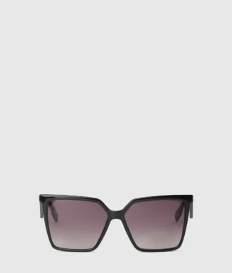 Schlanke geometrische Sonnenbrille