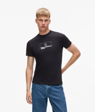 Schmal geschnittenes Logo-T-Shirt Schmal geschnittenes Logo-T-Shirt