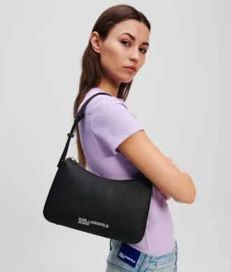SCHULTERTASCHE MIT METALLLOGO SCHULTERTASCHE MIT METALLLOGO