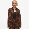 Shirt mit Fächerprint Shirt mit Fächerprint
