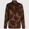 Shirt mit Fächerprint Shirt mit Fächerprint
