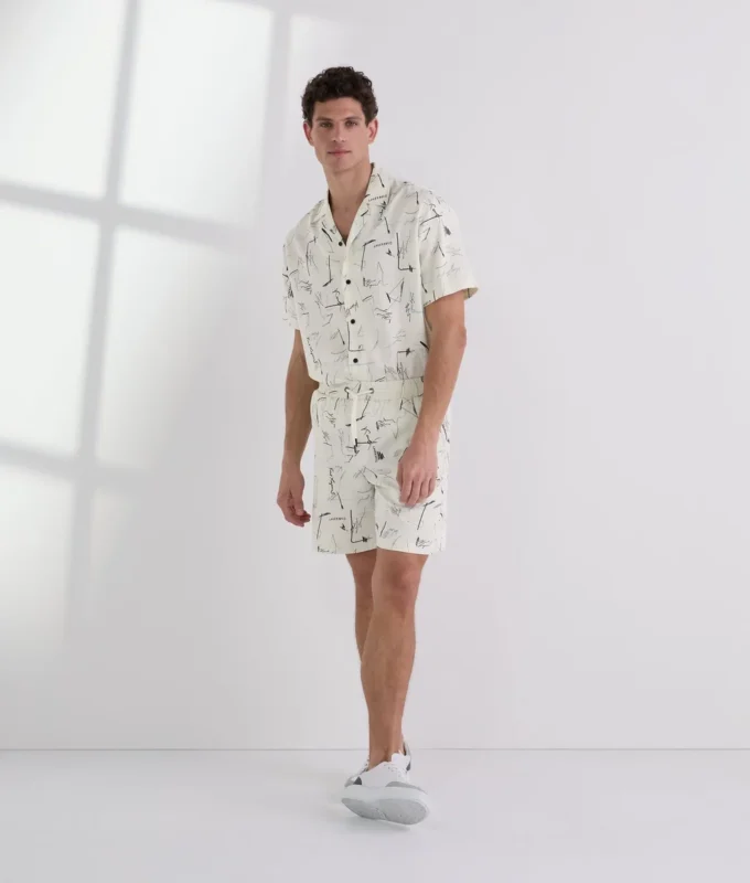 SHORTS MIT ALLOVER-PRINT SHORTS MIT ALLOVER-PRINT