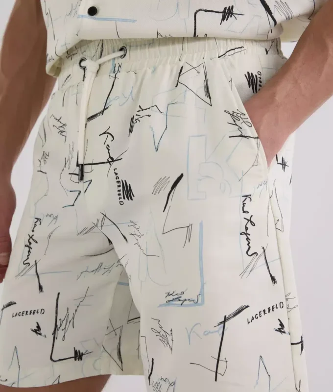 SHORTS MIT ALLOVER-PRINT SHORTS MIT ALLOVER-PRINT