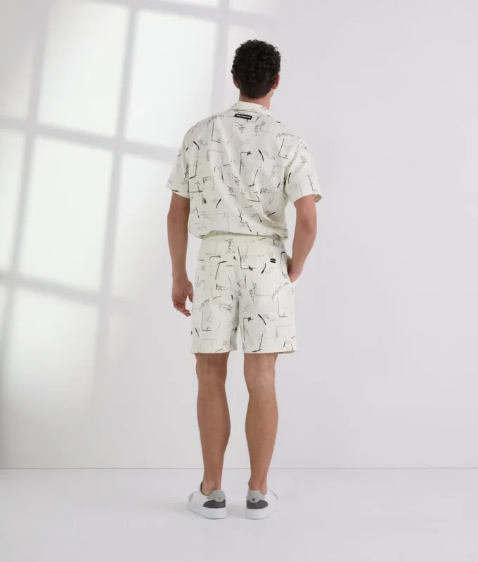 SHORTS MIT ALLOVER-PRINT SHORTS MIT ALLOVER-PRINT