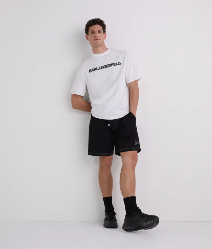 SHORTS MIT KONTRASTSTICH SHORTS MIT KONTRASTSTICH