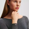 Signature-Bodysuit mit langen Ärmeln