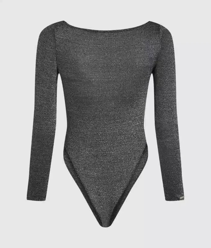Signature-Bodysuit mit langen Ärmeln