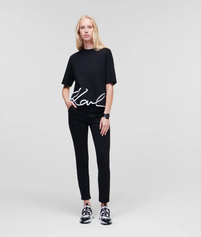 SIGNATURE HEM T-SHIRT SIGNATURE HEM T-SHIRT