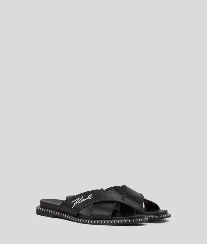 SIGNATURE KLEO WHIPSTITCH SANDALS