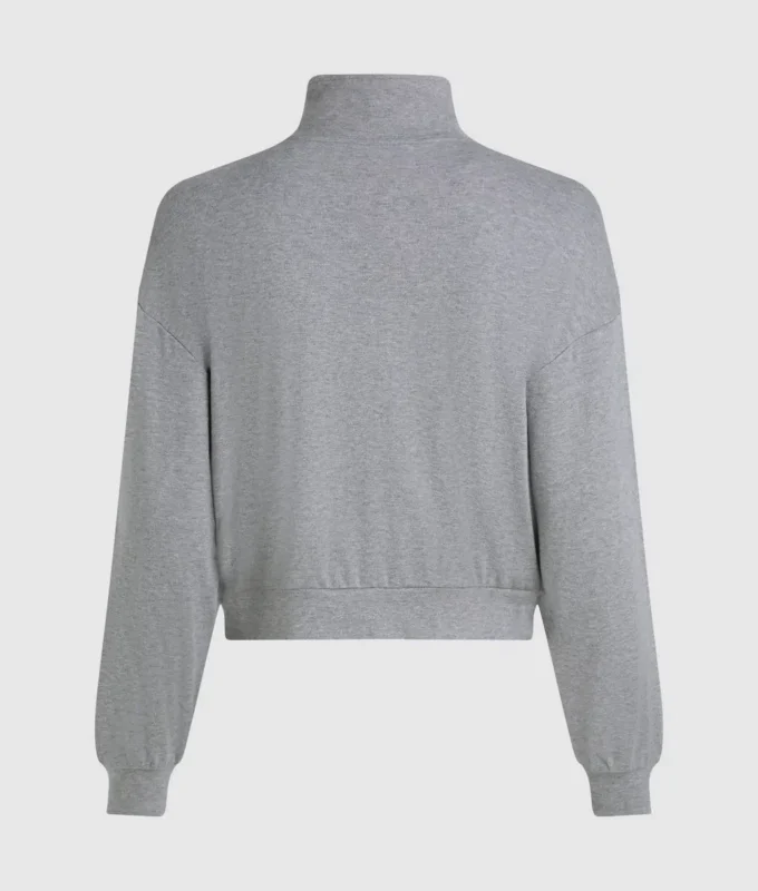Signature Lounge-Sweatshirt mit Reißverschluss Signature Lounge-Sweatshirt mit Reißverschluss