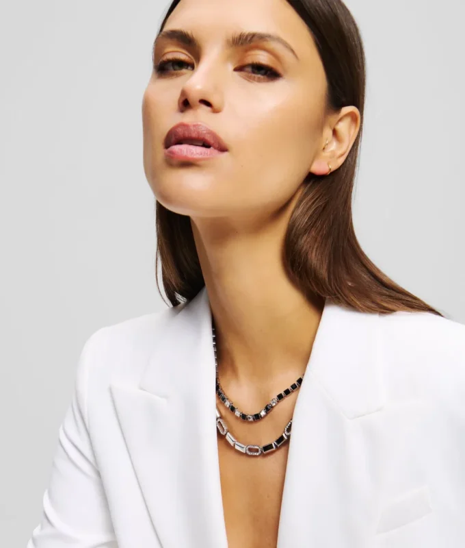 SIGNATURE PAVÉ CRYSTALS NECKLACE