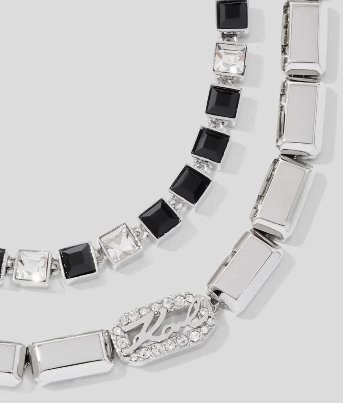 SIGNATURE PAVÉ CRYSTALS NECKLACE