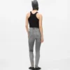 Skinny-Jeans mit hoher Taille