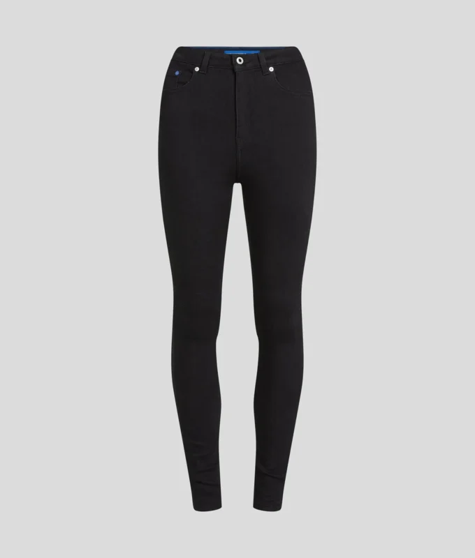 SKINNY-JEANS MIT HOHER TAILLE