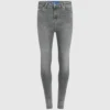 Skinny-Jeans mit hoher Taille