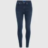 Skinny-Jeans mit hoher Taille