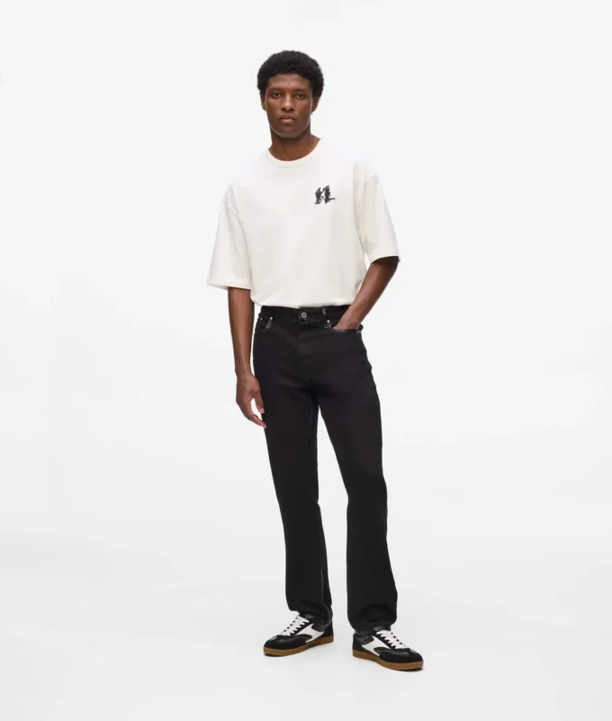 Slim-Fit-Jeans mit Metallic-Details Slim-Fit-Jeans mit Metallic-Details
