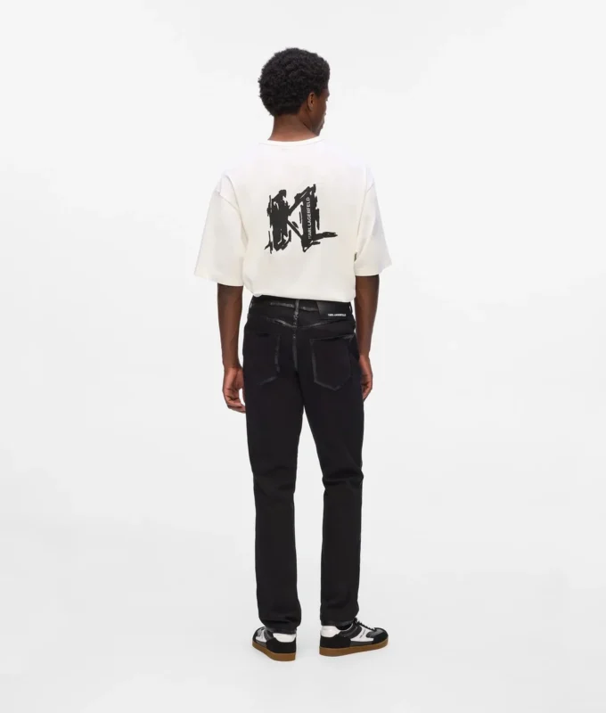 Slim-Fit-Jeans mit Metallic-Details Slim-Fit-Jeans mit Metallic-Details