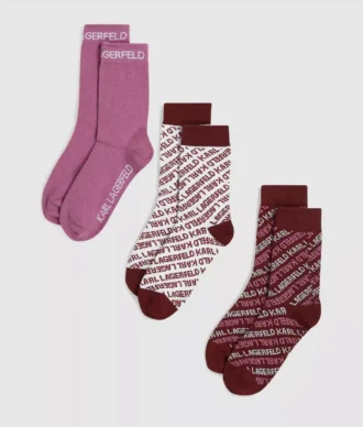 Socken mit durchgehendem Logo – 3er-Pack Socken mit durchgehendem Logo – 3er-Pack