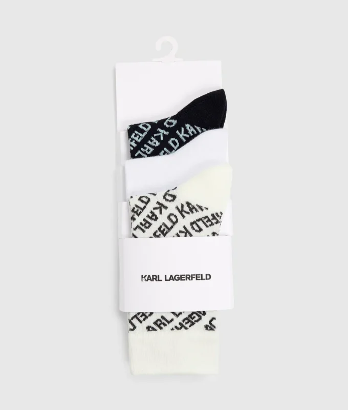 Socken mit durchgehendem Logo – 3er-Pack Socken mit durchgehendem Logo – 3er-Pack