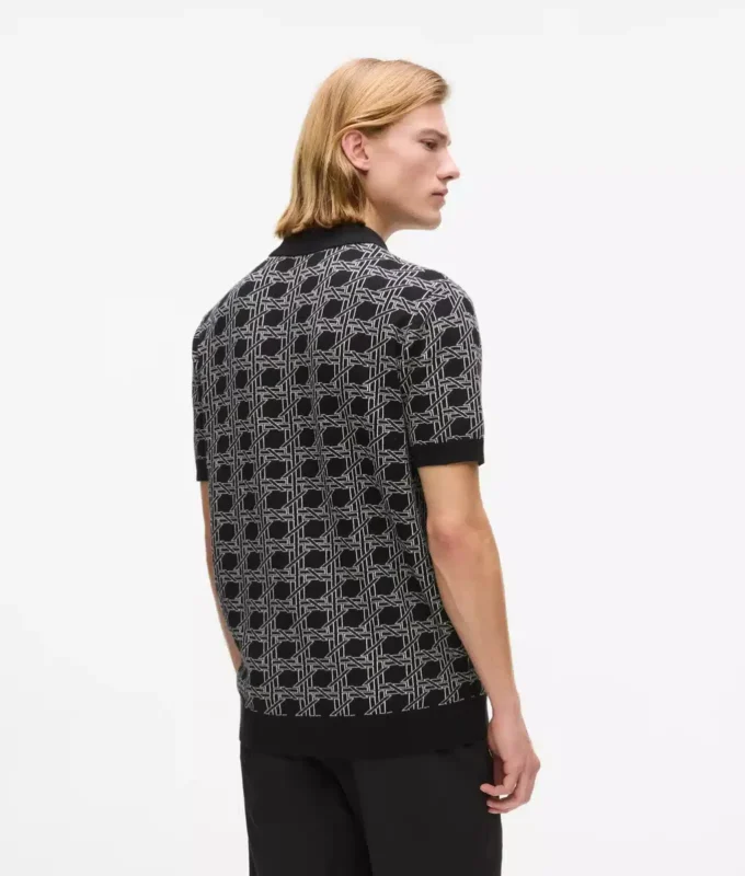 Strick-Poloshirt Strick-Poloshirt