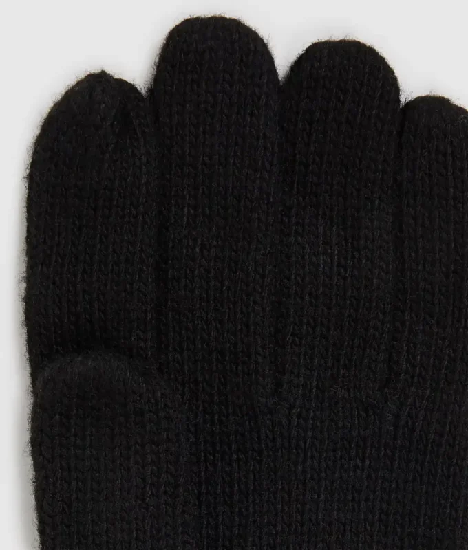 Strickhandschuhe mit Logo
