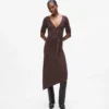 Strickkleid mit Gürtel Strickkleid mit Gürtel